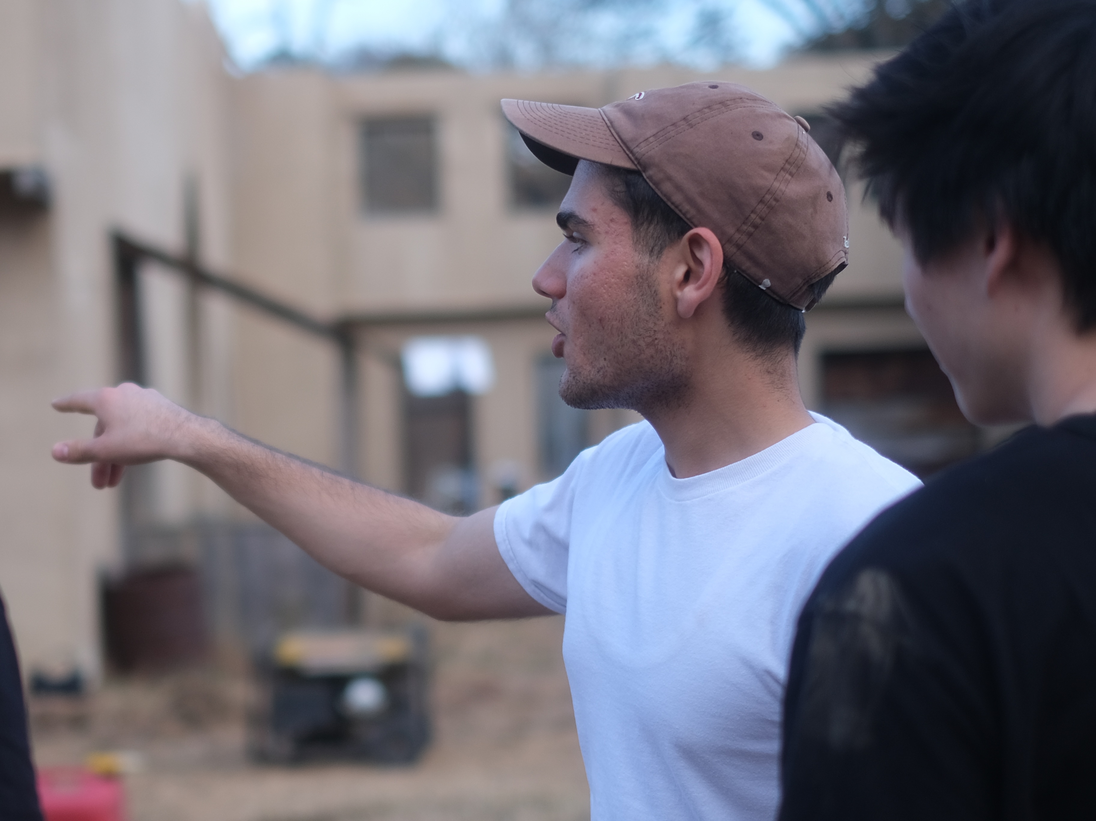 Ruslan on set